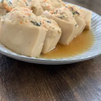 高野豆腐の鶏ひき肉詰め煮|ママ子さん