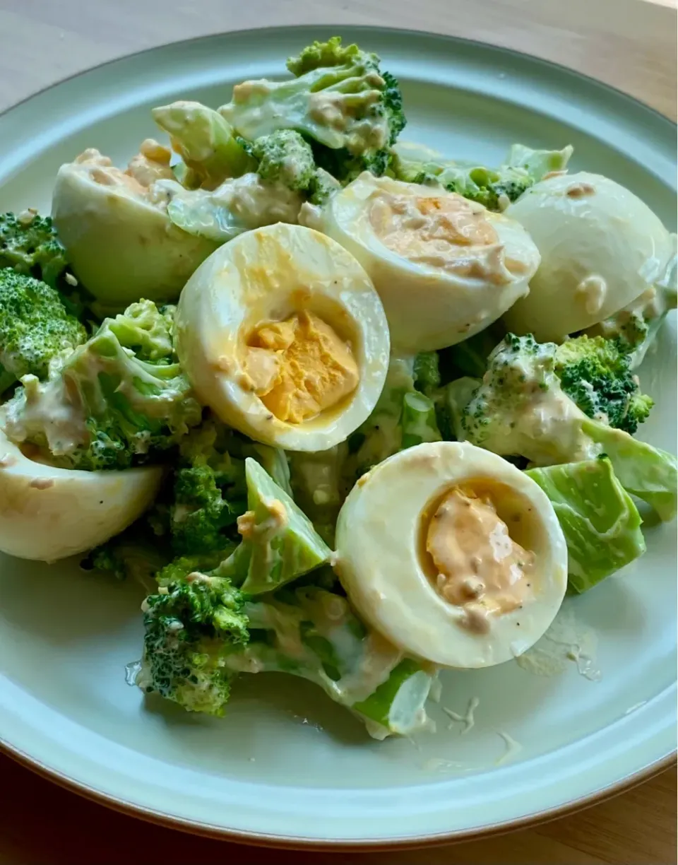 ブロッコリーと卵のツナマヨサラダ|kimi kimi kitchenさん