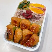 ピーマンの肉詰め弁当|プリプリンさん