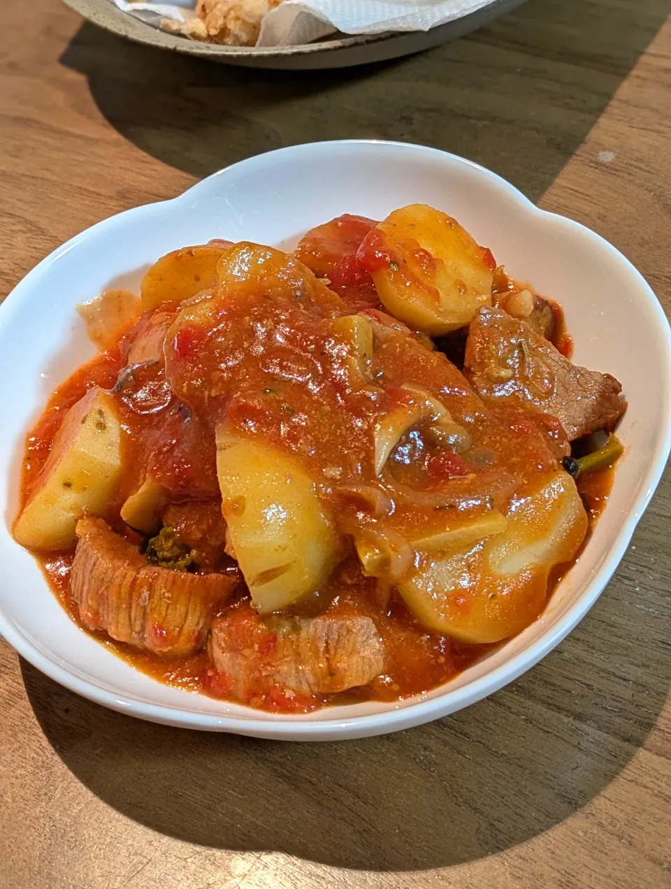 豚ヒレ肉のトマト煮込み|あぼちさん