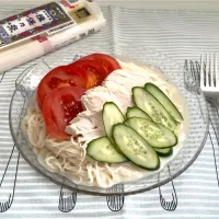 アーモンドミルクdeぶっかけ素麺⭐︎|Ｌilicaさん