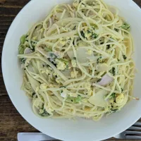 野菜と卵のパスタ|おいはる(矢尾春香)さん