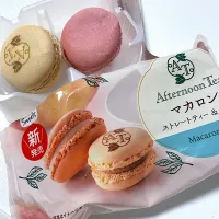 ファミリーマート マカロン ストレートティー＆ピーチ|四天王さん