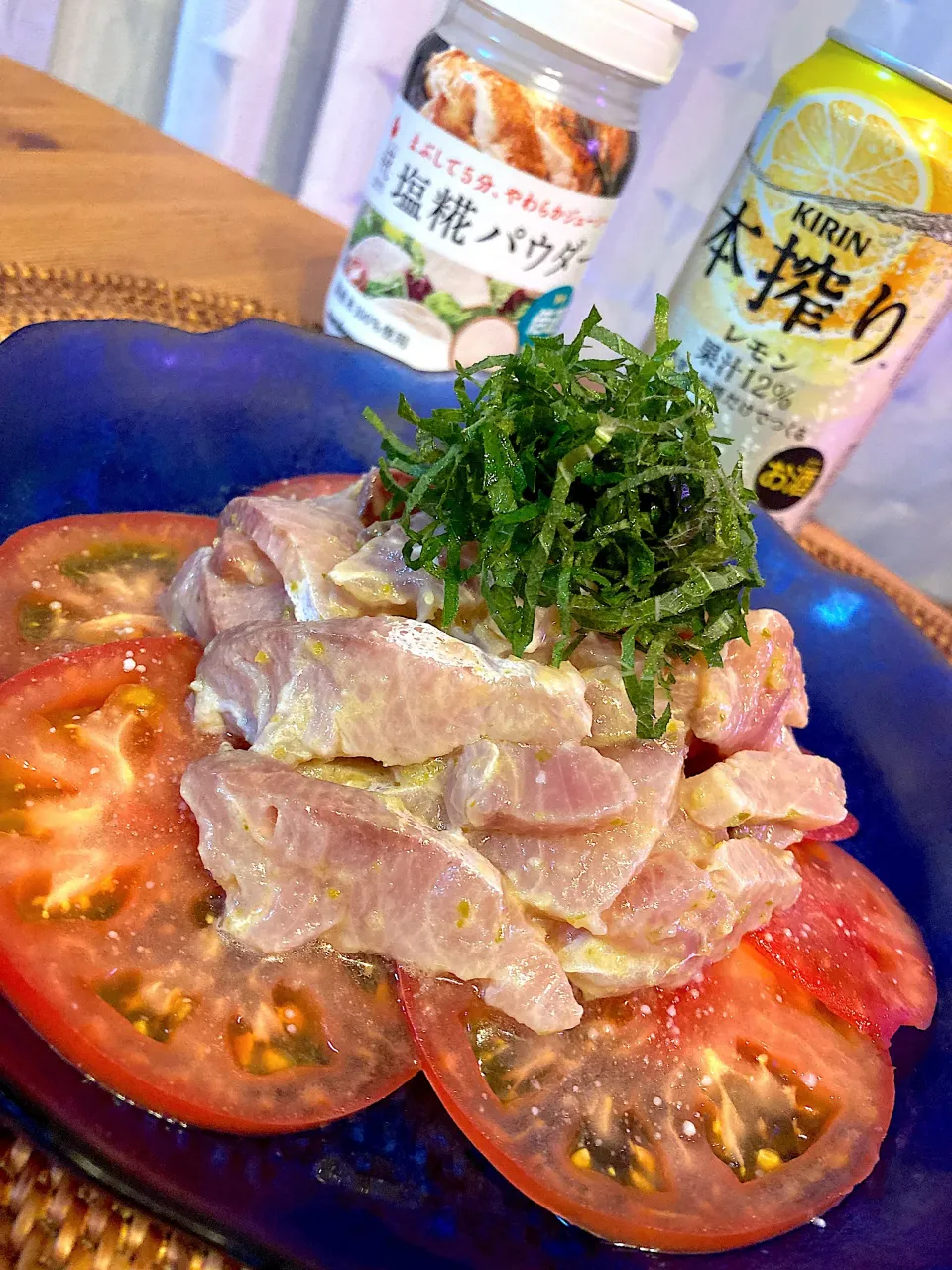 ブリの柚子胡椒和え😋🐟🍻💕✨|アイさん