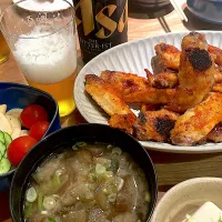 手羽先の甘辛焼き|くり子さん