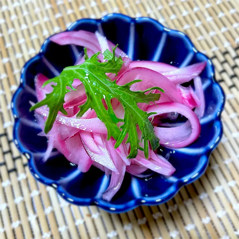 紫玉ねぎの甘酢漬け|藤田 まり子さん