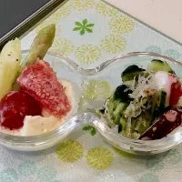ヨーグルトマリネ&酢の物|ハヌルさん