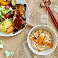 丸ごと食べよう にんじんご飯