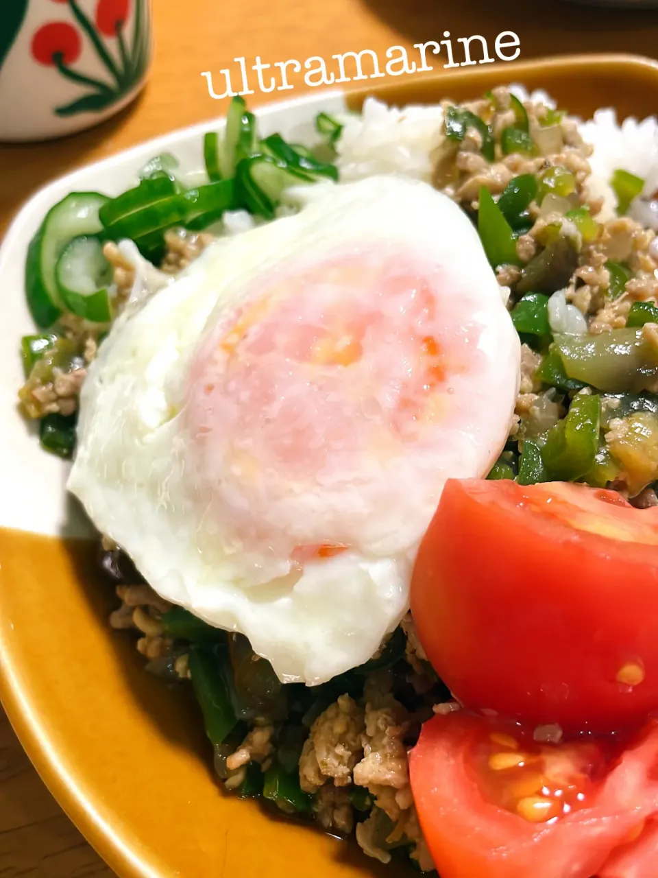 ＊おとな昼ごはん。ガパオライス♫＊|ultramarineさん