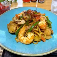 広東風焼きそば