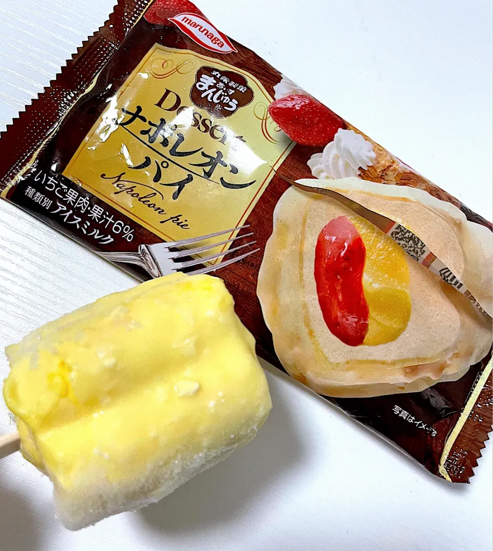 アイスまんじゅう dessert ナポレオンパイ|四天王さん