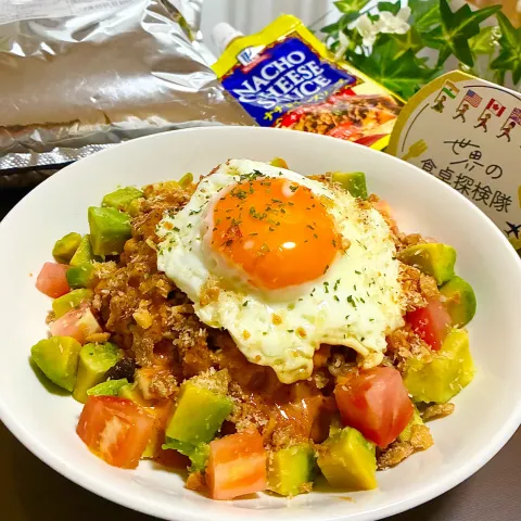 「ＭＣナチョチーズソース／チリ＆チーズ」を使ってみたSnapdishの料理・レシピ写真:タコライス