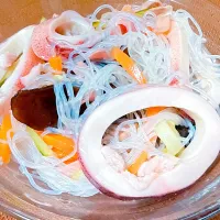 イカ春雨サラダ🦑|Yumi☀( v^-゜)♪さん