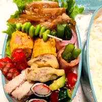 生姜焼き弁当🍱|みみさん