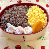 7月3日⚾️そぼろ弁当|ぽんちゃんさん
