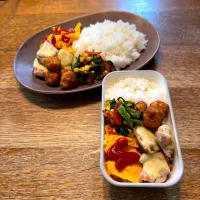 高校生弁当、次男氏置き弁|tenoaさん