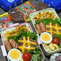 高校生、中学生弁当·͜·|ゆ☺︎︎さん