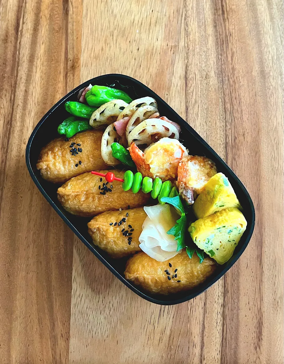 高1男子お弁当　いなり寿司🍣|kaeさん