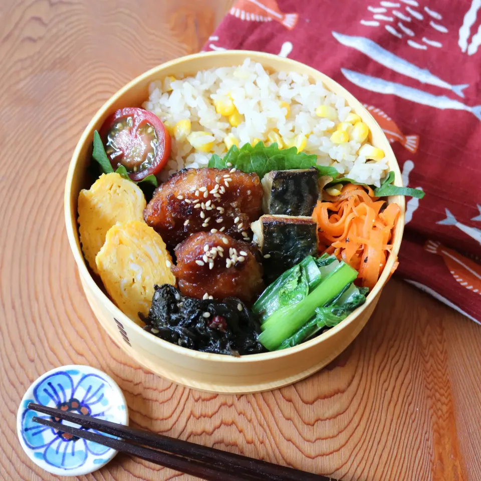 🌽コーン弁当|さっぴーさん