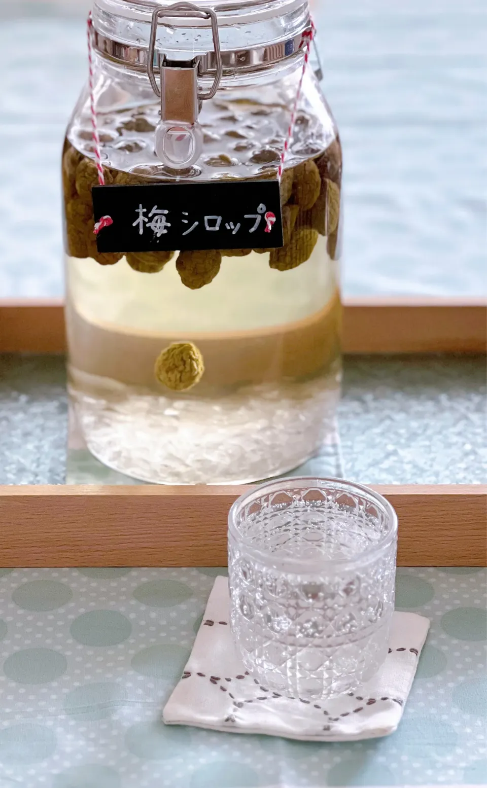 梅シロップ＆炭酸水|＊Aloha＊さん