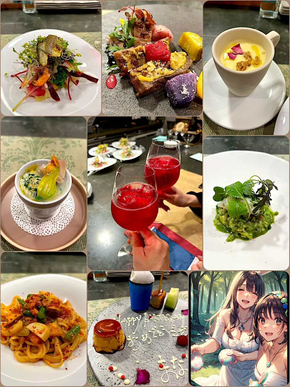 誕生日ランチ🍽🎂|まなまな♡さん