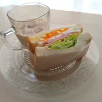 残り物で自分のランチ