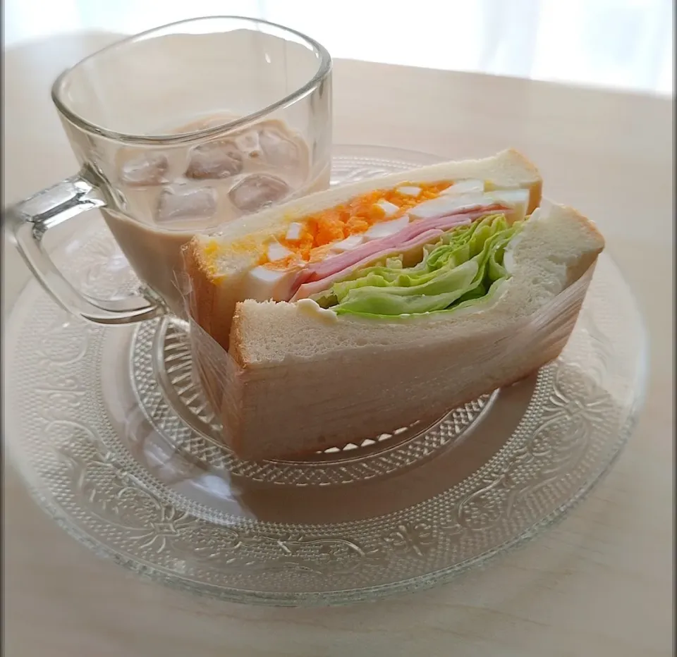 残り物で自分のランチ|みりさん