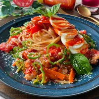 シラチャーde冷やしナポリタン|スイーツポテトさん
