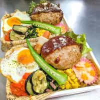 ハンバーグ弁当|TakeBooさん