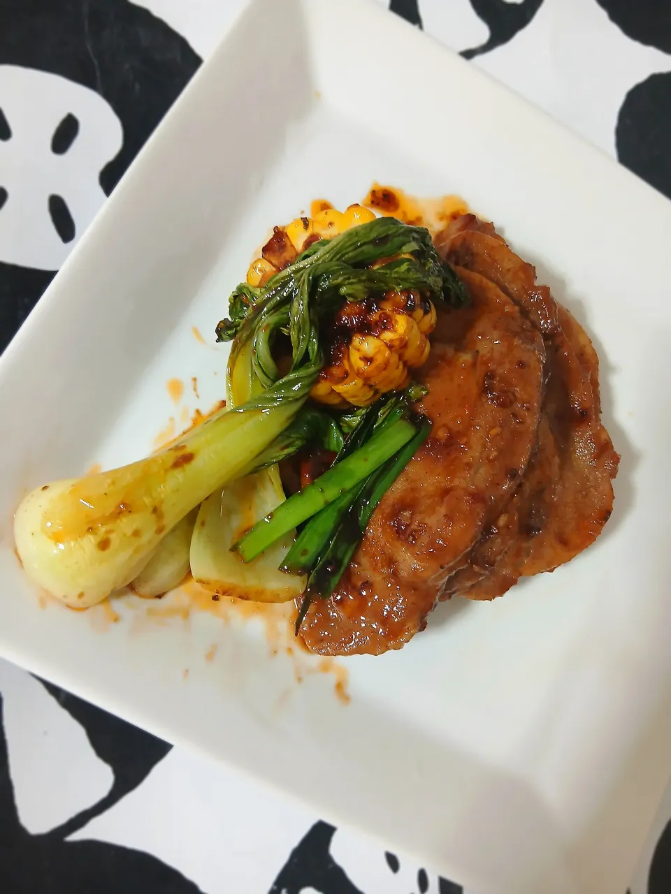 ポークチャップｄ(*｀･(エ)･´*)ｂ✨|ぽんすけさん