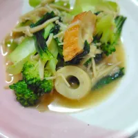 野菜とちくわの中華煮|藤さんちのごはんさん