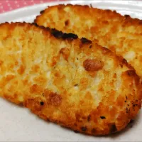 コマイとハッシュドポテトで一杯