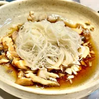 魚の煮汁素麺