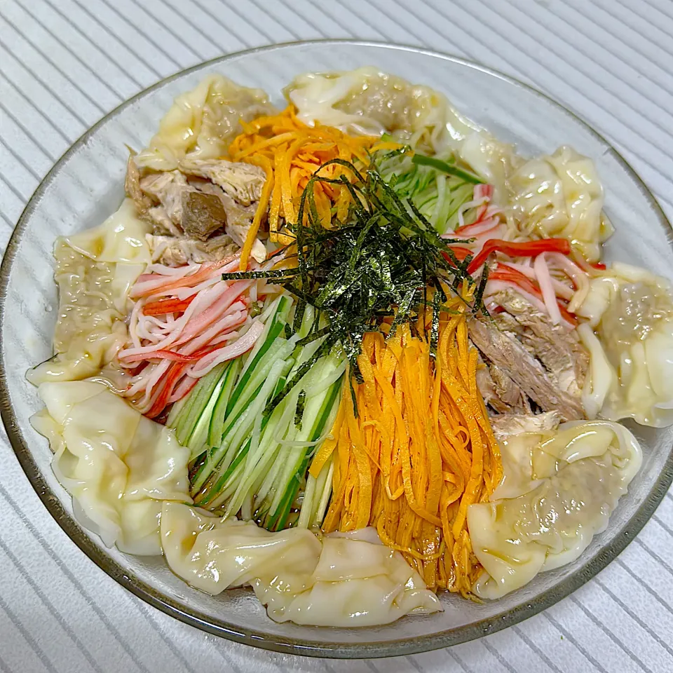 冷やしワンタン麺|まさとさん