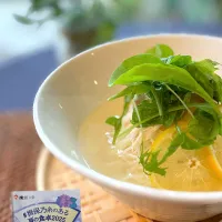 レモンスープ素麺