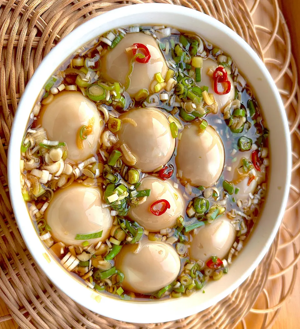ネギだくだく煮卵🥚|薪clubさん