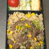 ビーフガーリックペッパーライス弁当|黒川克博さん