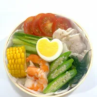 冷やし中華×JK弁当|かなんさん