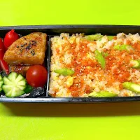 高2お弁当🌈7/4(金)☀️れんこんハンバーグ| KCo🌈さん