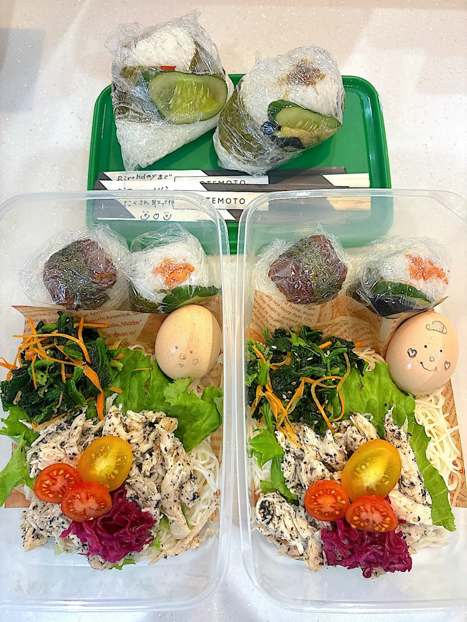 2025,07,04 ササミ黒すりごま塩お素麺お弁当🍱|kayoo_ch517♡3太郎1姫２モル♡81line Maさん