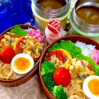 今日の夫婦弁⁽⁽ ◟(灬 ˊωˋ 灬)◞ ⁾⁾💕|桃実さん