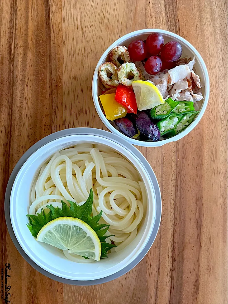 高1男子お弁当　冷やしうどん🌱|kaeさん