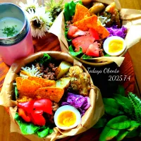 タコライスのお弁当✨|さらママさん