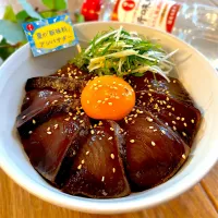 かつおの漬け丼|みずほさん