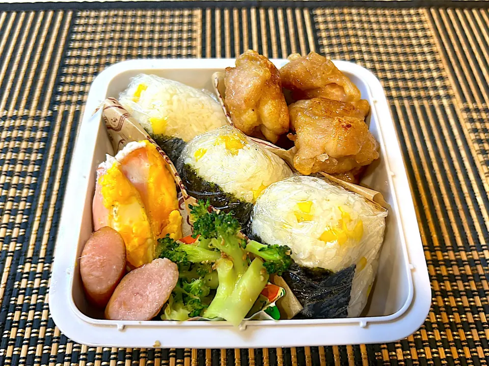 今日の高校男子弁当(7/4)|ミカリンさん