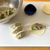 今夜は餃子🥟にするよ〜🎵|さくたえさん