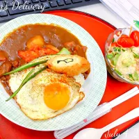 🫛🍅 夏野菜と牛スジカレー 🍛🐂|TakeBooさん