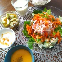 朝ごはん⛅️！|まめころさん