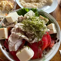 冷しゃぶサラダ&そう麺|ミカさん