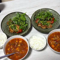夜ご飯🌙🍚|朔さん